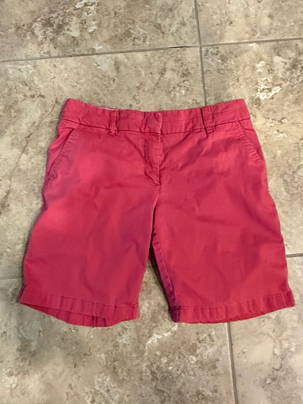 Women’s Pink Casual Chino Shorts
